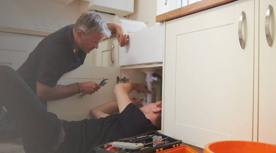 Professional burst pipe repair services in Flora, IL